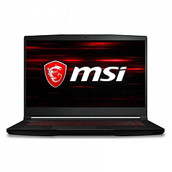 Msi GF63 Thin 11UC-600FR 15" Core i5 2,7 GHz - Ssd 512 Go - 16 Go - NVIDIA GeForce RTX 3050 Azerty - Français · Reconditionné 