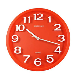 Metronic Horloge Pops rouge 