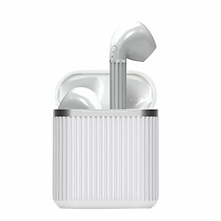 Paris Prix Écouteurs Sans Fils Earbox Power 17cm Blanc