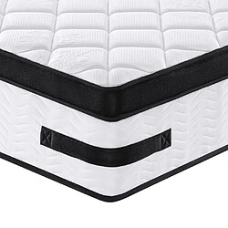 Acheter vidaXL Matelas à ressorts ensachés moyen plus 200x200 cm