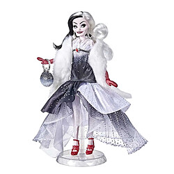 Hasbro Poupée Mannequin Cruella De Vil Disney Villains Style Series Blanc / Noir