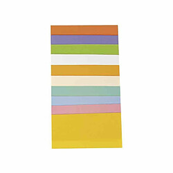 Rayher Feuille de cire Kit Pastel 10 couleurs 10 x 5 cm