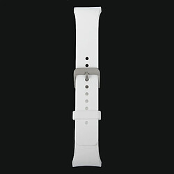 Avis Wewoo Bracelet blanc pour Samsung Gear S2 Montre Solide Couleur en Silicone