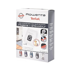 Rowenta Accessoire aspirateur ZR200720 Lot de 4 sacs aspirateurs Silence Force 