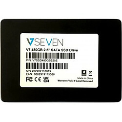 Disque dur V7 V7SSD480GBS25E 480 GB 