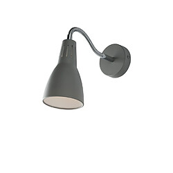 Fan Europe Lampe de travail murale ajustable, gris, E14