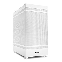 Boîtier ATX semi-tour Sharkoon Rebel C50 ATX Blanc 