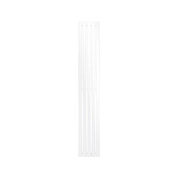 ECD Germany Radiateur Design Radiateur Sèche Serviette Porte Serviette Mural 260* 1800 Blanc