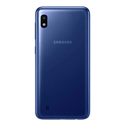 Cache batterie Samsung Galaxy A10 Façade arrière Original Samsung bleu pas cher