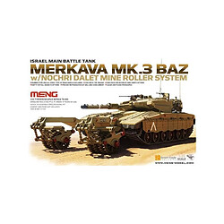 Meng Maquette Char Israeli Main Battle Tank Merkava Mk.3 Baz W/nochri Dalet Mine Roller System 