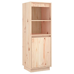 Maison Chic Buffet,Meuble de Rangement,commode pour salon,Cuisine 37x34x110 cm Bois massif de pin -MN94047