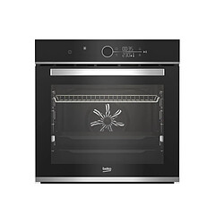 Four intégrable multifonction 72l 60cm pyrolyse noir - BBIM18400BMPS - BEKO