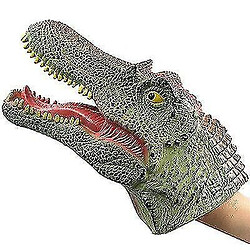 Universal Gants de marionnettes à main dinosaure, jouet modèle de dinosaure doux pour enfants, ¼.