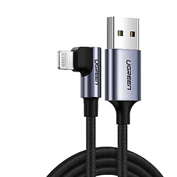 Universal Câble de données USB noir Câble de chargeur de téléphone pour 12 Mini Pro Max 2.4A câble de données de charge rapide éclair 