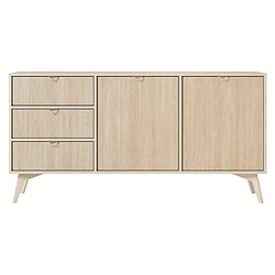 Acheter Bestmobilier Newport - buffet - bois - 158 cm