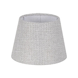 BigBuy Home Écran de lampe Gris Polyester 25 x 25 x 18 cm