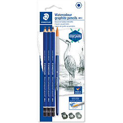 STAEDTLER Kit de crayons graphite Mars Lumograph aquarell () 