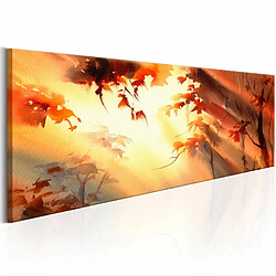 Paris Prix Tableau Imprimé Golden Forest 40 x 120 cm 