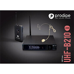 PRODIPE PROUHFHEAFSETSOLO - Micro serre-tête UHF 100 Fréquences