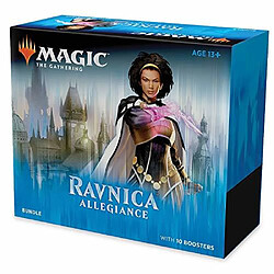 Magic The Gathering Ravnica Allegiance Bundle | 10 Booster Packs + Land Cards (230 Cards) | Accessories