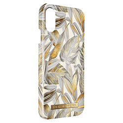 Coque iPhone X et XS Résistante Magnétique Platinum Leaves Ideal of Sweden