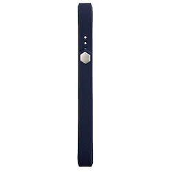 Acheter Wewoo Bracelet bleu foncé pour Watchband Alta Watch en silicone à texture oblique, grande taille, longueur: environ 22cm