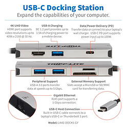 Tripp Lite U442-DOCK5-GY notebook dock/port replicator