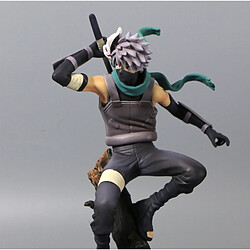 Universal 25cm Anime Statue Changement Tête Hart Kakashi PVC Action Figure Dark Kakashi Numéro Absorbable Jouet | Action People(Coloré) 