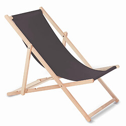 Chaise longue GreenBlue bain de soleil pliante réglable marron 