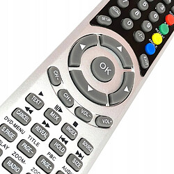 GUPBOO Télécommande Universelle de Rechange pour TECHNICA Sencor TV/DVD COMBI RC-D3-03 remplacement