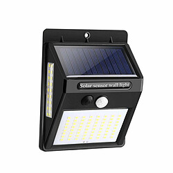 Justgreenbox 100 LED solaire PIR Motion Sensor Safety Outdoor Garden Applique murale - 1584555