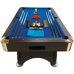 Simba BILLARD AMERICAIN 7ft NEUF table de pool Snooker meuble salon table de billard - dimensions de jeu 188 cm x 96 cm