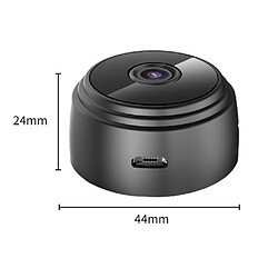 Caméra WiFi de sécurité sans fil Mini espion caché petite caméra IP Smart Home vision nocturne caméra de surveillance magnétique, batterie intégrée, APP Live View, enregistrement direct de carte, grand Angle de 150°