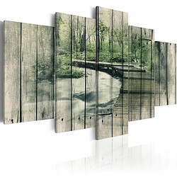 Paris Prix Tableau Imprimé The River of Secrets 100 x 200 cm 