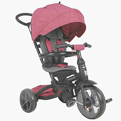 BigBuy Fun Tricycle New Prime Rose