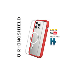 Rhinoshield Coque Magsafe pour Apple iPhone 13 Pro Max Modulaire MOD NX(TM) Rouge