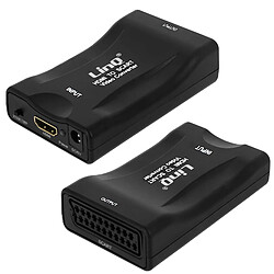 Adaptateur Vidéo 1080P HDMI vers Péritel HDMI-SCART LinQ - Noir