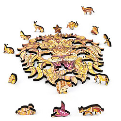 Universal Puzzle Lion Personnalisé Puzzle Jeu de Famille Interactif Cerveau Réservation Fête Fourniture |