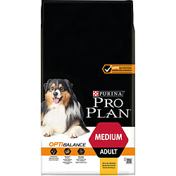 Proplan PRO PLAN Optibalance Croquettes - Riche en poulet - Pour chiens adultes de taille moyenne - 14 kg 