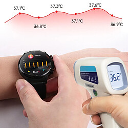 Yonis Montre Connectée Santé ECG Température IP68 pas cher