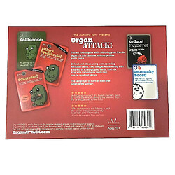 Avis Universal Organ Attack Game de carte de carte de table