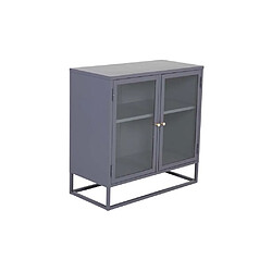 Venture Home Buffet 2 portes en acier Bakal gris. Buffet 2 portes en acier Bakal gris