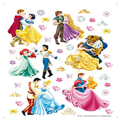 Bebe Gavroche 36 Stickers géant Prince et Princesse Disney