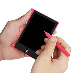 SHOP STORY - Mini Tablettes LCD Ardoises Magiques Effaçables pour Écriture et Dessiner avec un Stylet - Rose