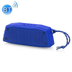 Wewoo Enceinte Bluetooth Haut-parleur portable extérieur avec fonction d'appel mains libres, support pour carte TF, USB, FM et AUX (Bleu)