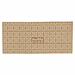 Gift Decor Tapis Healthy Food Beige Polyamide