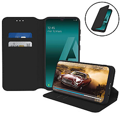 Avizar Housse Samsung Galaxy A50 Étui Folio Portefeuille Fonction Support noir