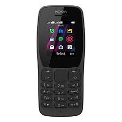 Nokia 110 (Double Sim - 1.77" - 4 Mo) Noir