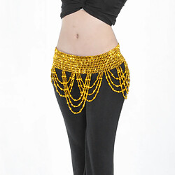 Avis Chaîne de taille strass ceinture pompon danse ceinture accessoires ceinture or