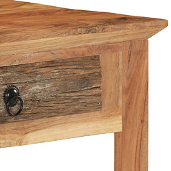 Acheter vidaXL Bureau 110x50x75 cm Bois de récupération massif